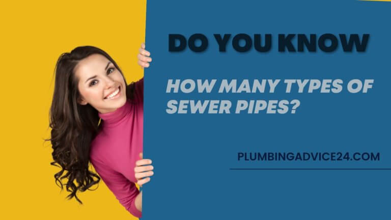 Types of sewer pipes