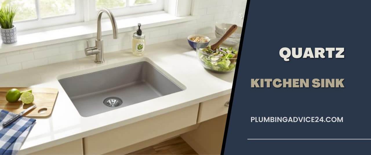 Quartz kitchen sink