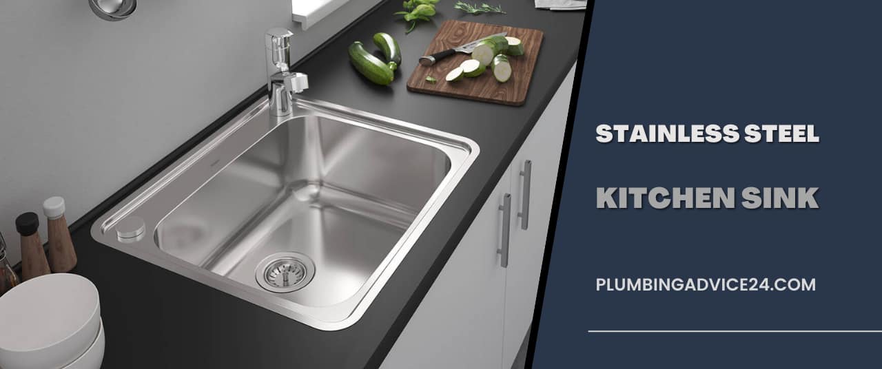 Stainless steel kitchen sink