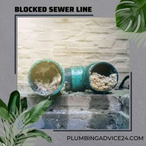 Blocked Sewer Line