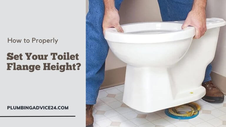 Toilet Flange Height