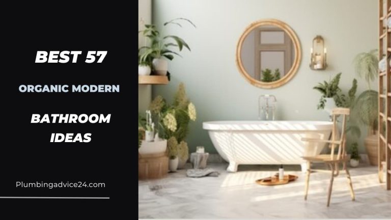 Organic Modern Bathroom Ideas