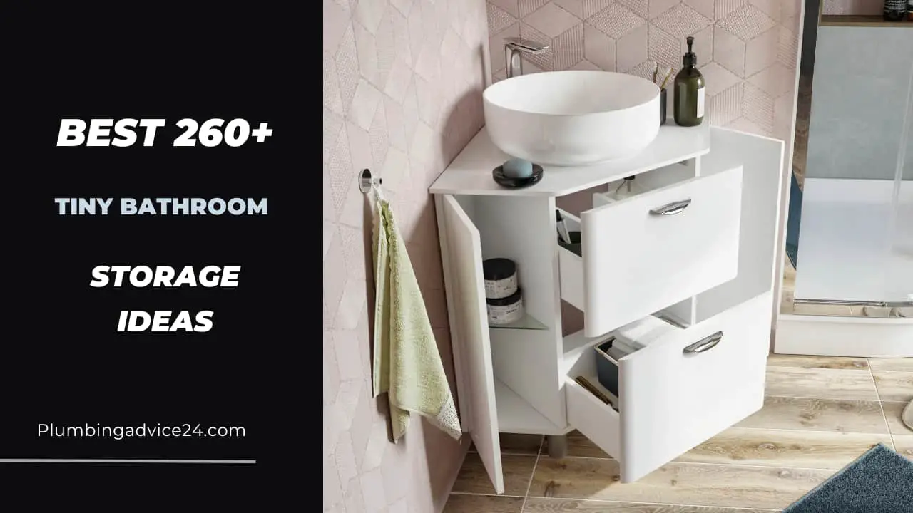 Tiny Bathroom Storage Ideas