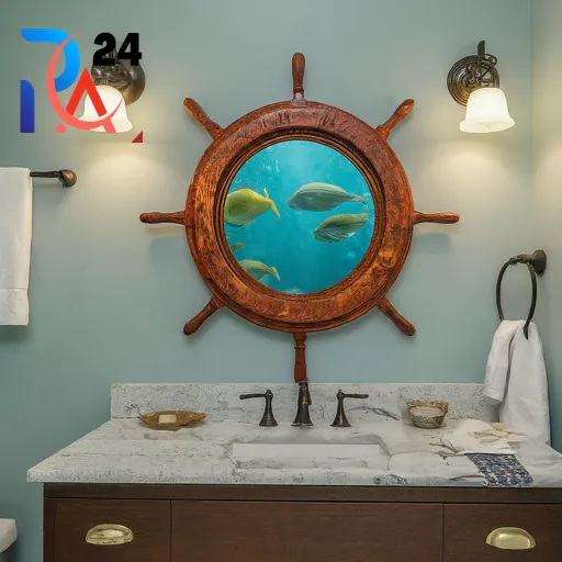 beach theme bathroom decore ideas111