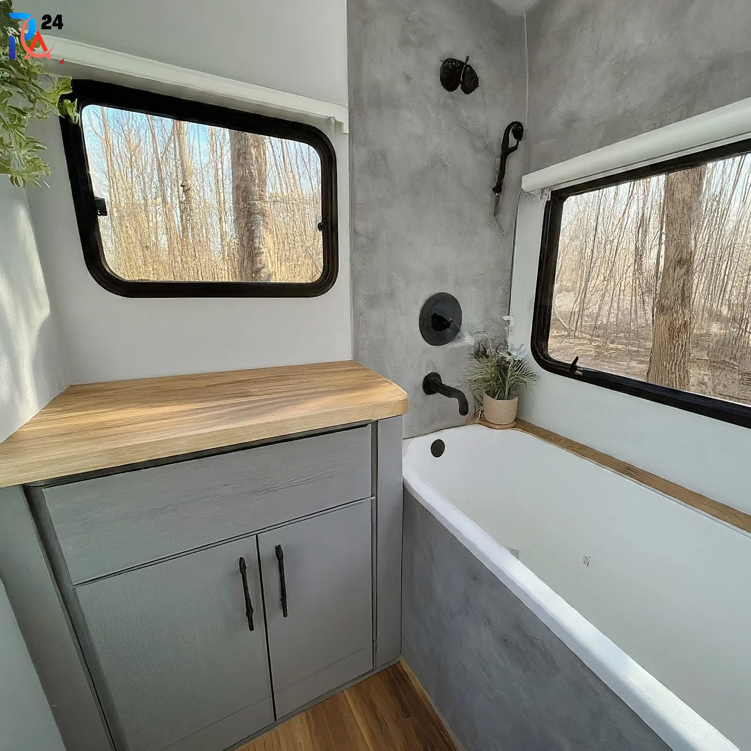 camper bathroom ideas41