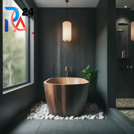 dark modern bathroom31