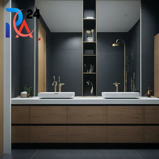 dark modern bathroom41