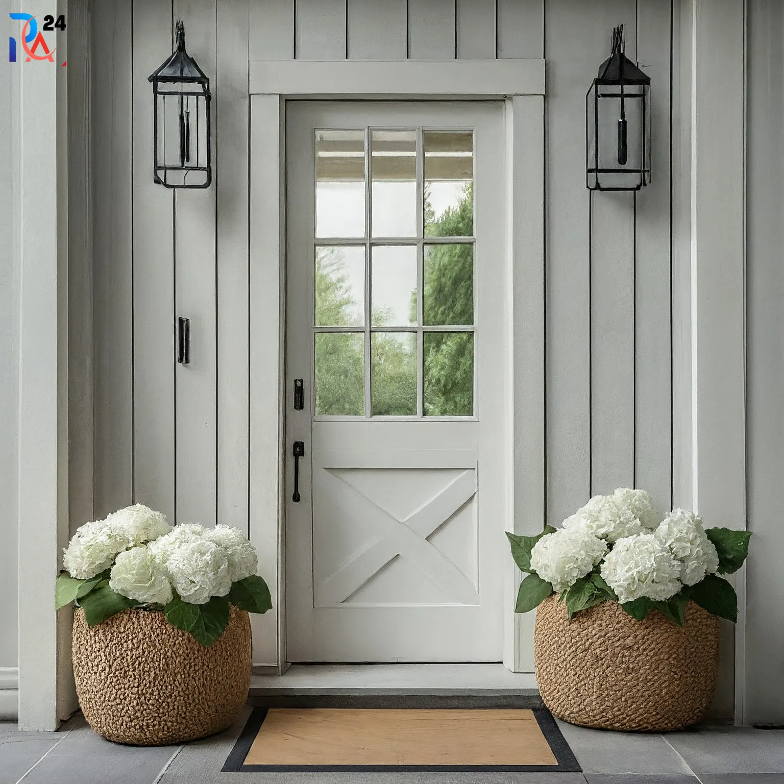 front door flower pot ideas201