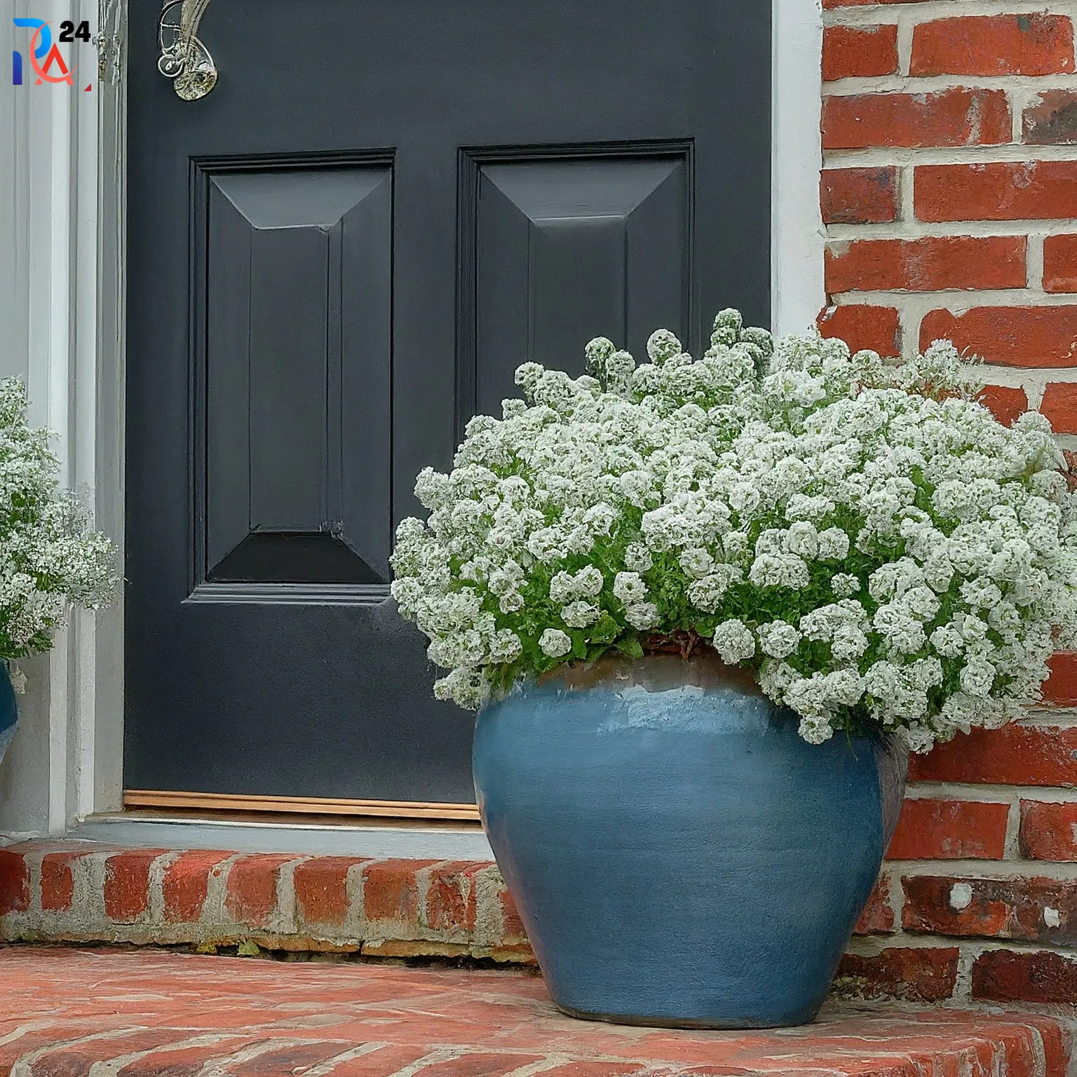 front door flower pot ideas21