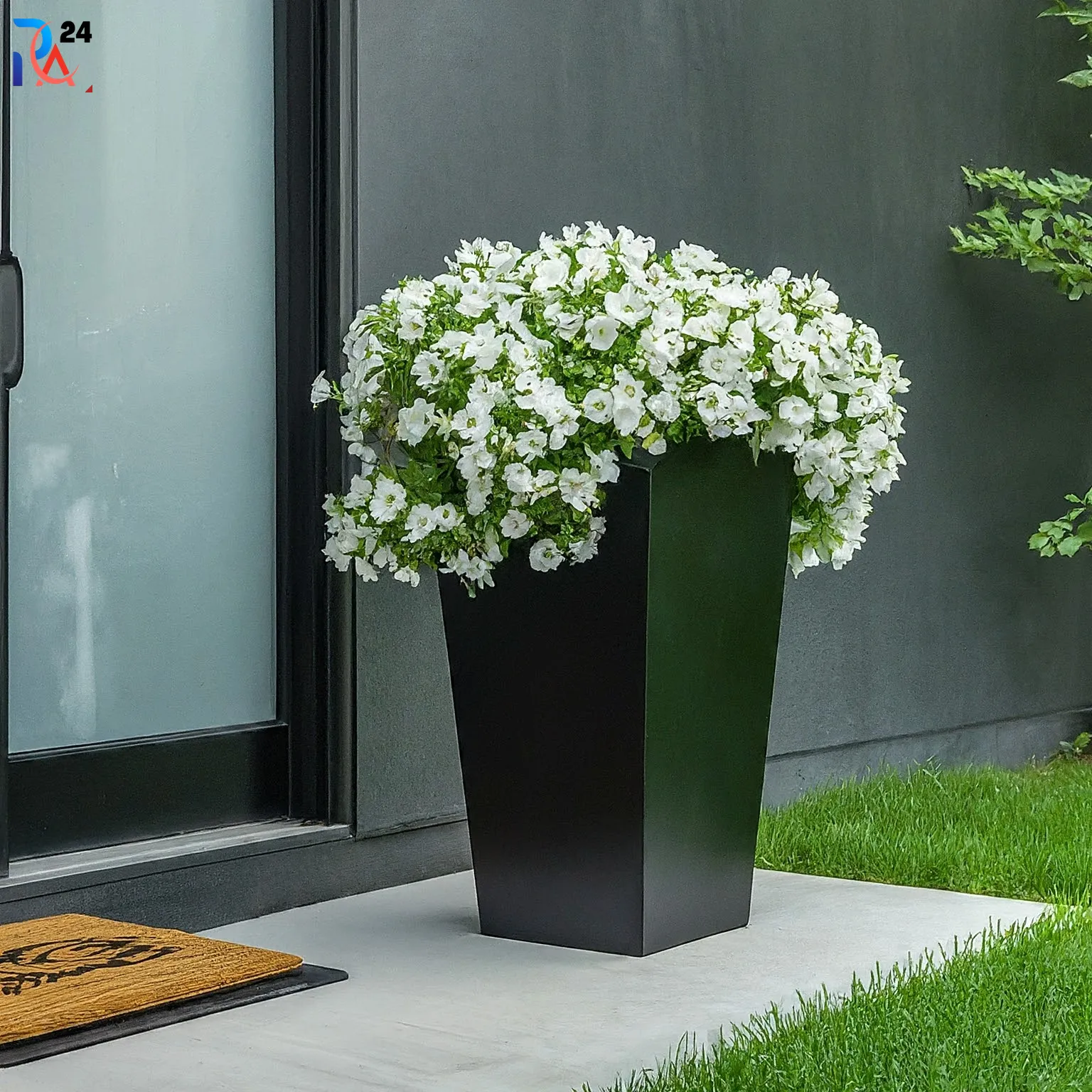 front door flower pot ideas31