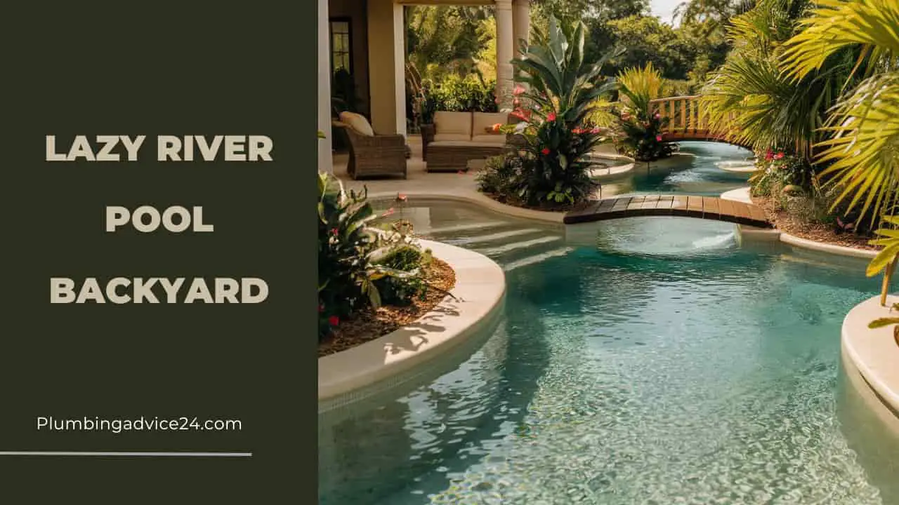 Lazy River Pool Backyard