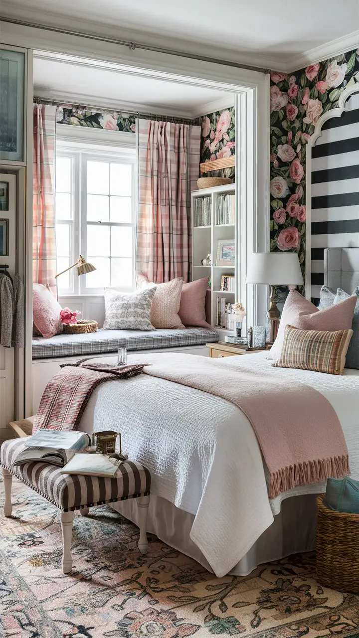 Preppy Bedroom Decor Ideas with Prep-Inspired Textiles