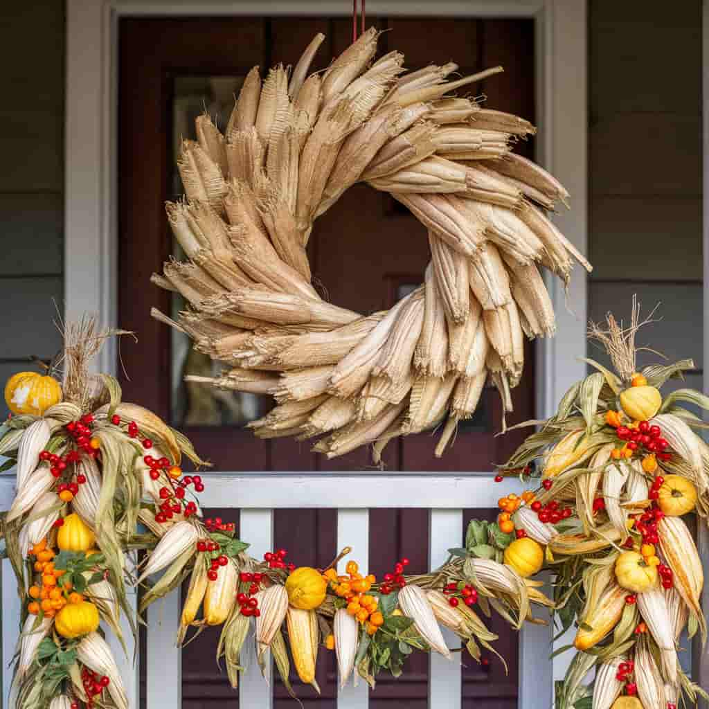 Corn Husk Decor