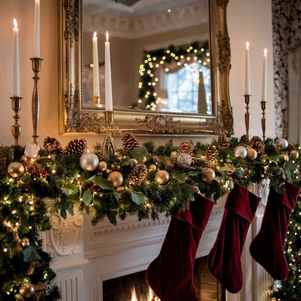 Fireplace Mantel Elegance