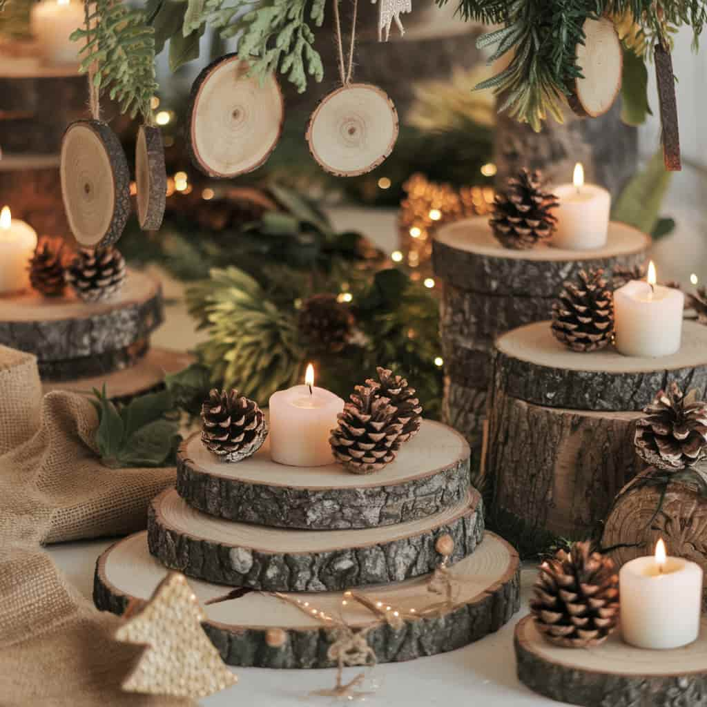 Wood Slice Decor