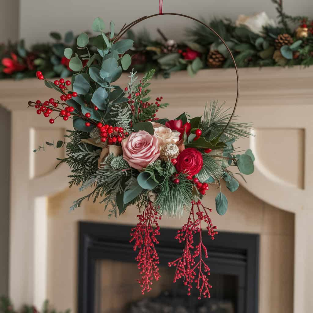 Hanging Floral Hoops