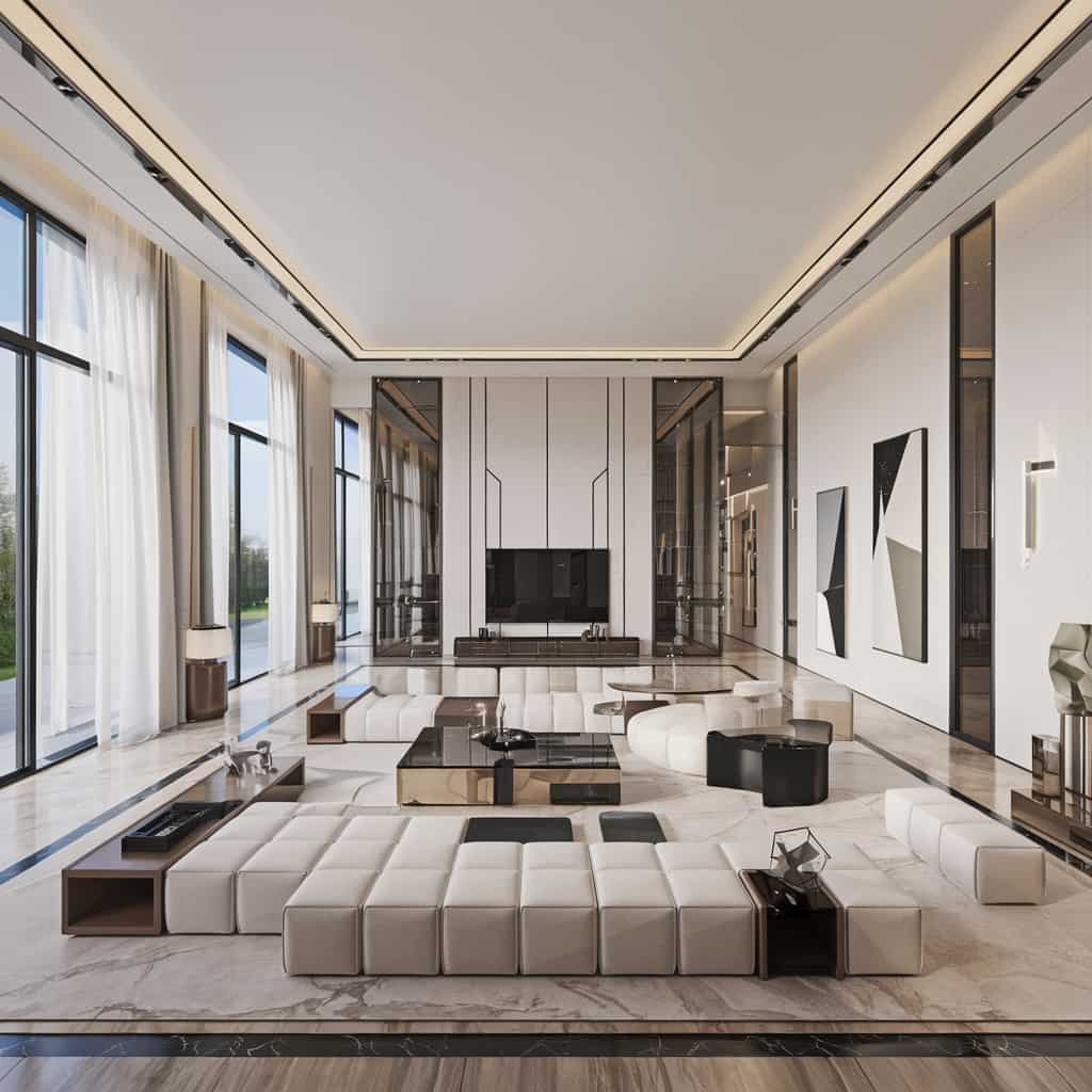 Bloxburg Living Room Ideas with Modern Marvel