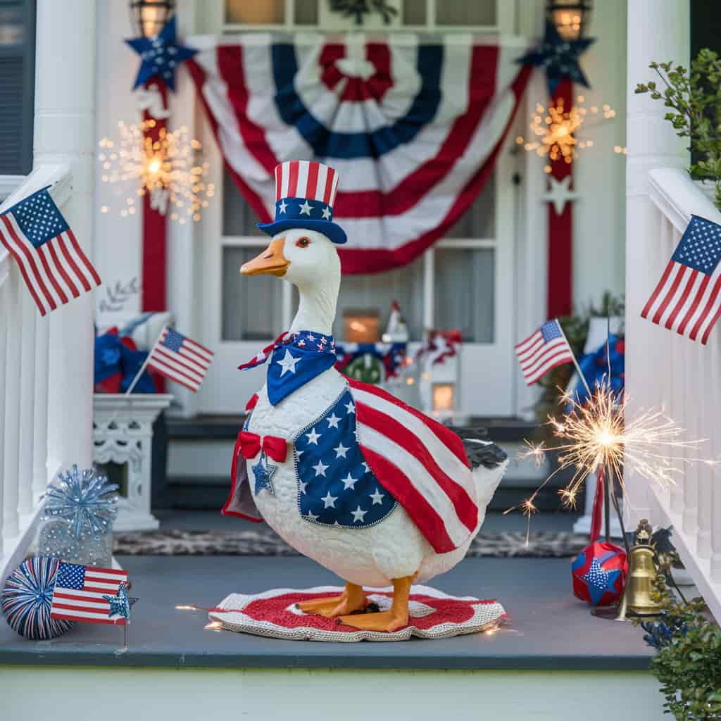 Patriotic Goose