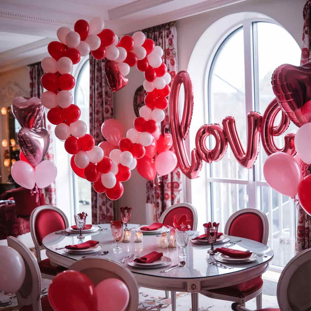 Romantic Balloon Decor