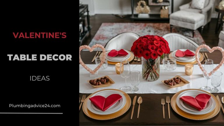 Valentine's Table Decor